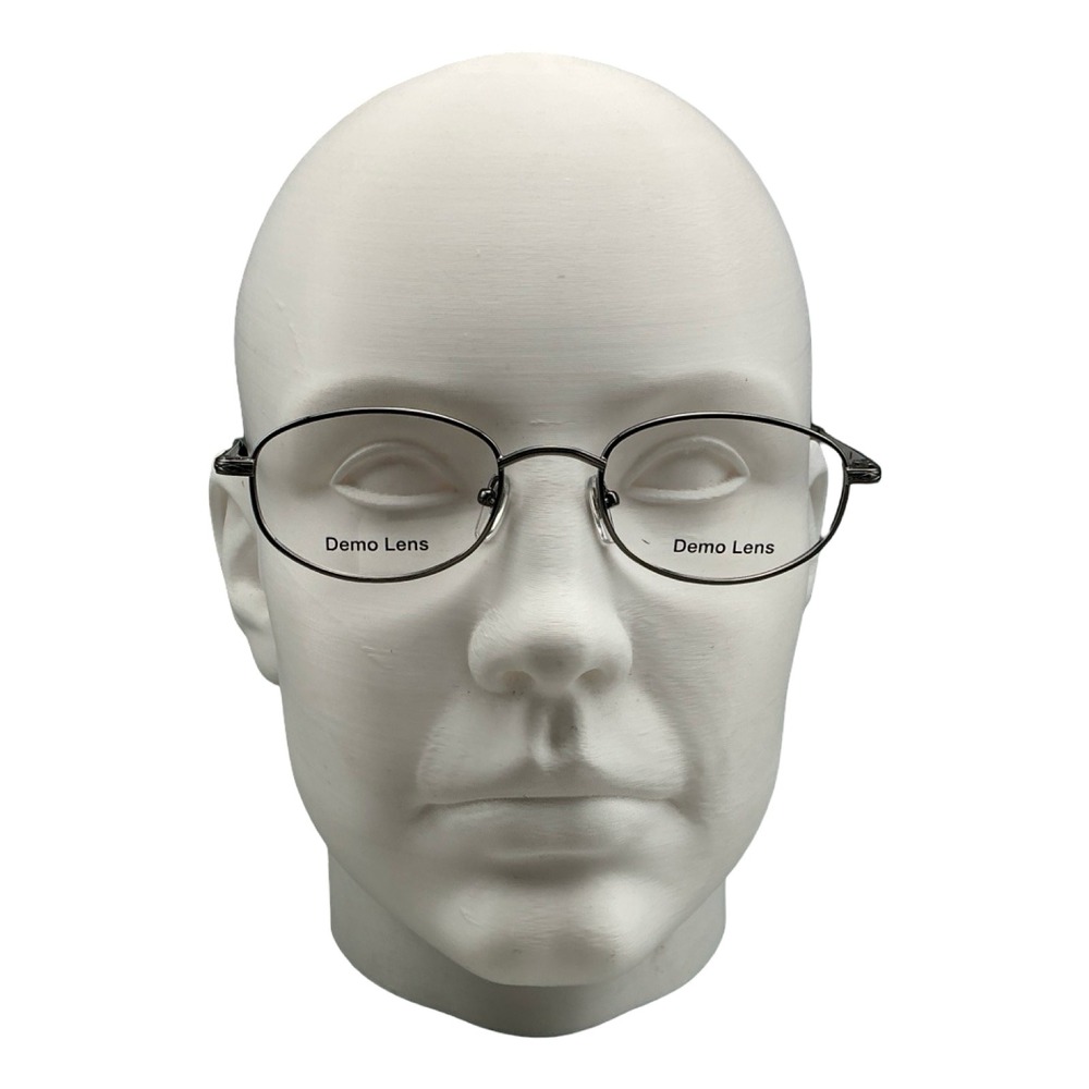 Pentax Alpha Z87-2+ Gunmetal Eyeglasses Frames 135mm Oval Safety Glasses Korea